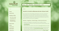 Desktop Screenshot of gruenekraft.com